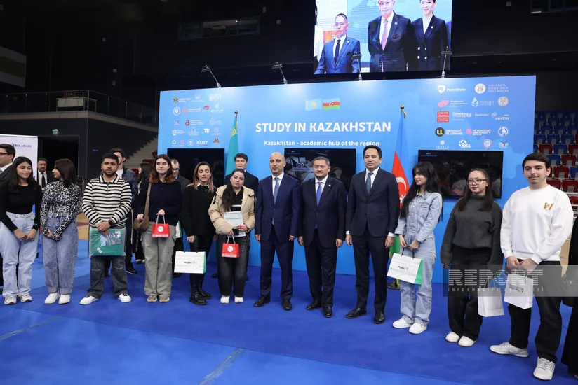 Bakıda Qazaxıstan universitetlərinin təhsil sərgisinin rəsmi açılışı olub