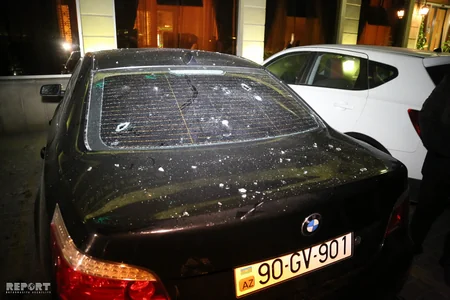 Bakıda yaşayış binasında baş vermiş yanğın zamanı 7 nəfər tüstüdən zəhərlənib - FOTO - YENİLƏNİB-2 - VİDEO