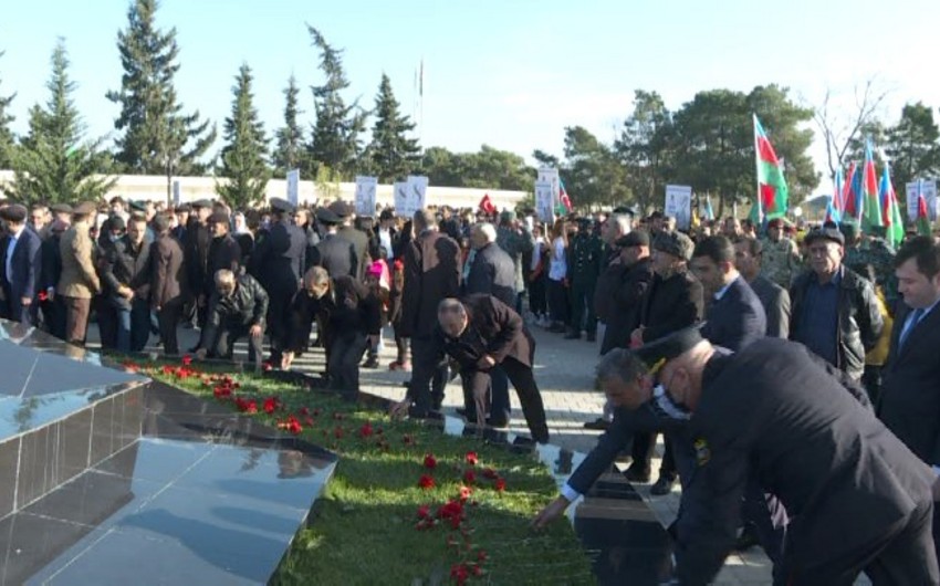 Neftçalada Zəfər yürüşü keçirilib