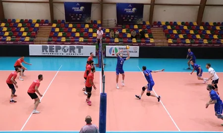 Azərbaycanın voleybol yığması Belarusa qalib gəlib