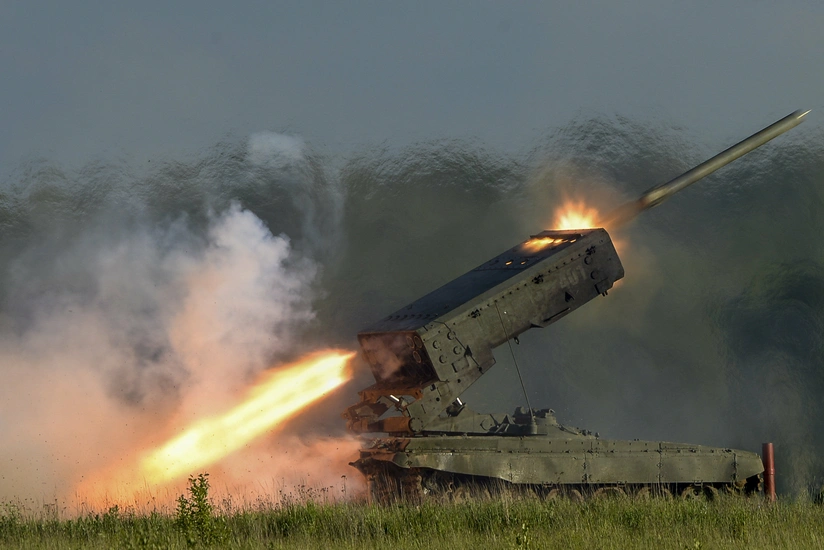 Armenia fires rockets at Barda city