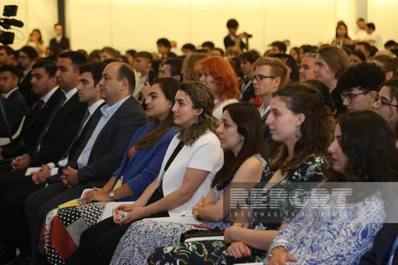 Avropa Gənclər Parlamentinin 99-cu Beynəlxalq Sessiyası - Bakı 2023”ün bağlanış mərasimi keçirilib