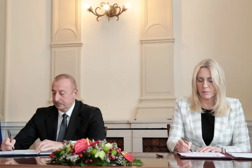 Подписана Декларация о стратегическом партнерстве между Азербайджаном и Боснией и Герцеговиной