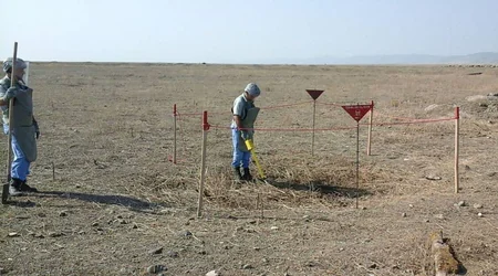Ağdam və Tərtərdə partlamış hərbi sursatların qalıqları aşkarlanıb