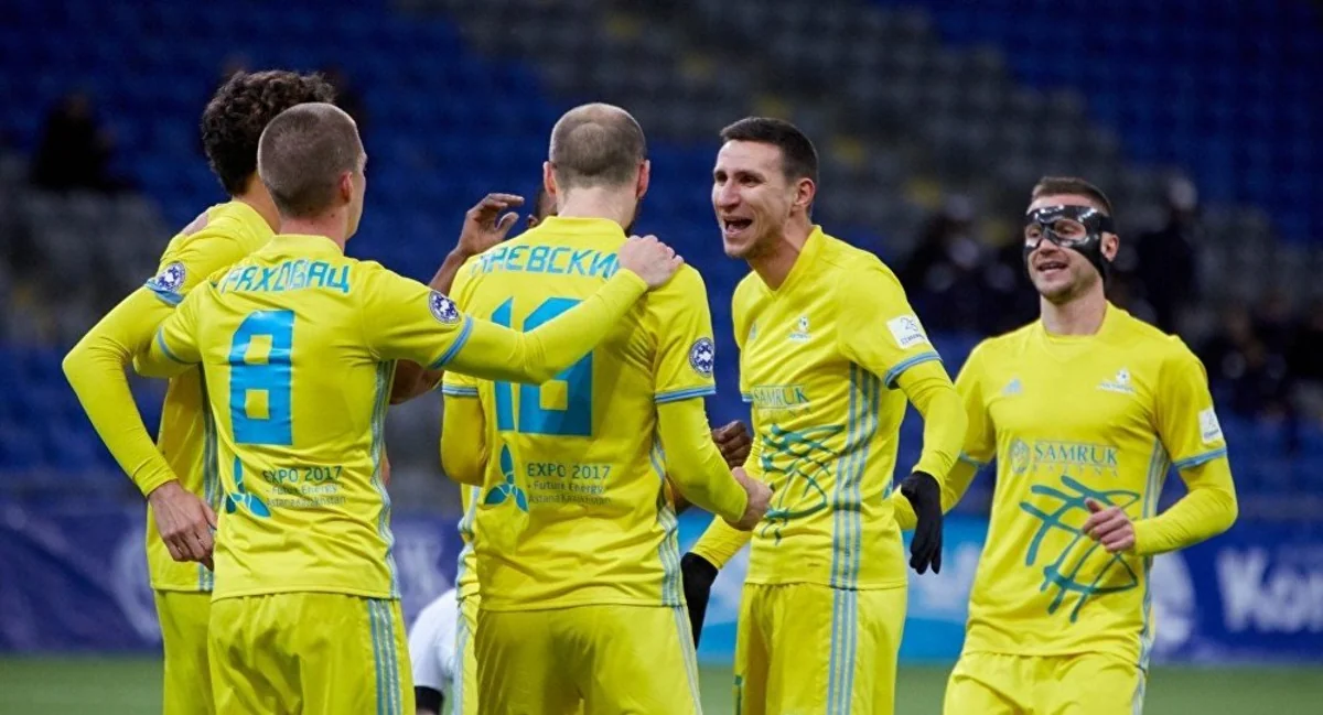 Астана в четвертый раз подряд стала чемпионом Казахстана по футболу