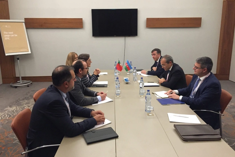 Vergilər naziri Portuqaliyada bir sıra görüşlər keçirib