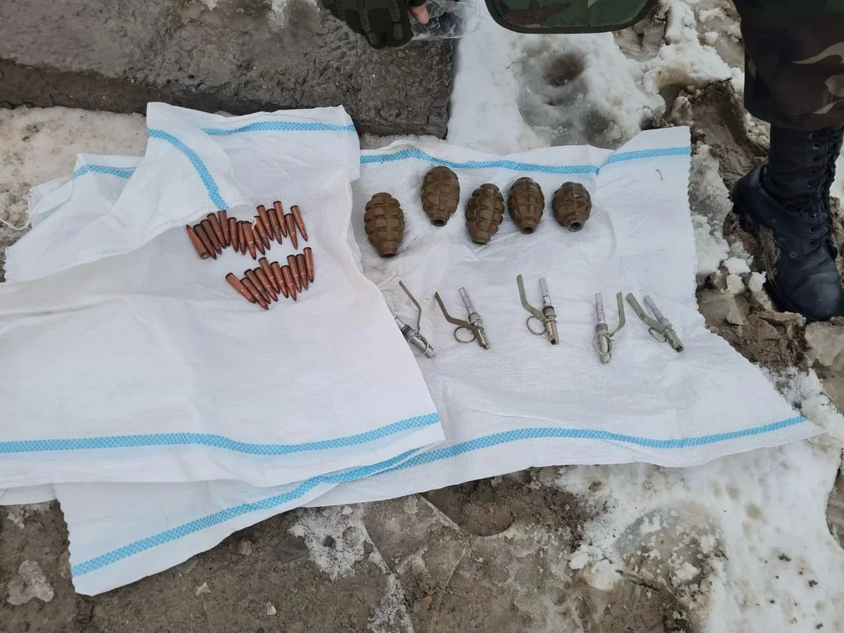 Qobuda hərbi sursat aşkarlanıb