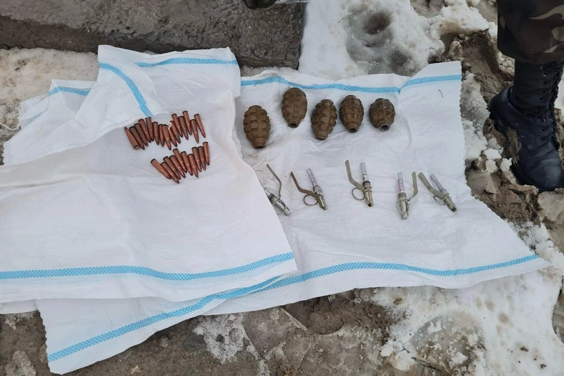 Qobuda hərbi sursat aşkarlanıb