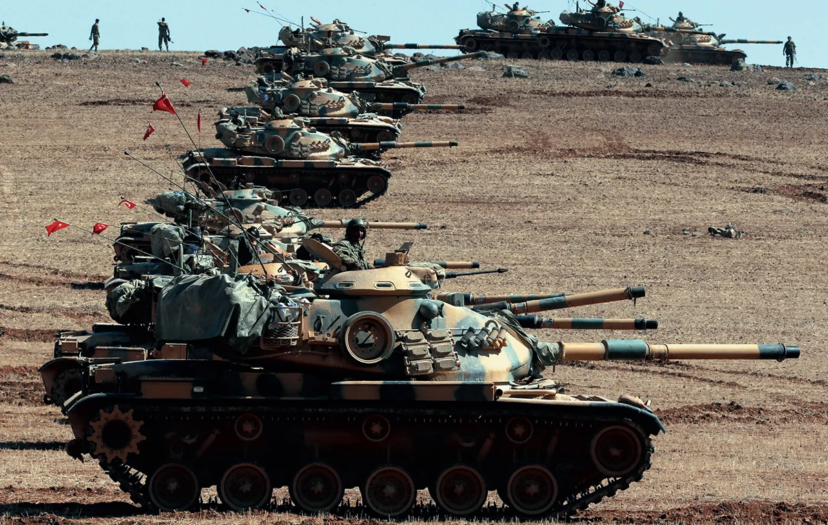 Turkish military hits 71 ISIS targets in northern Syria