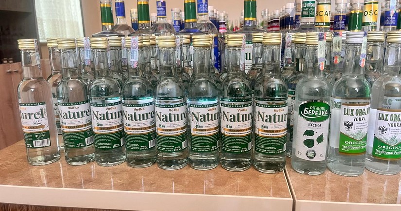 Naxçıvanda saxta alkoqollu içkilər aşkarlanıb