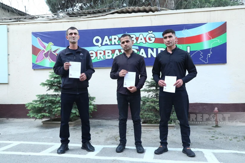 16 saylı cəzaçəkmə müəssisəsindən Əfv sərəncamı çərçivəsində üç  nəfər əcnəbi vətəndaş azadlığa buraxılıb
