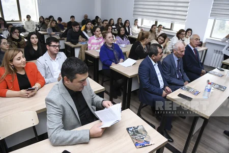 BDU-da Vətən müharibəsinə həsr olunan kitabın təqdimatı keçirilib