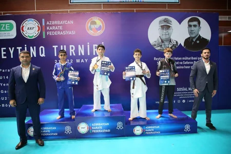 Bakıda şəhidlərin xatirəsinə həsr olunmuş karate üzrə reytinq turniri keçirilib