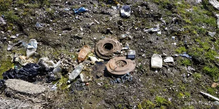 Astarada 15 ədəd təlim məqsədli tank əleyhinə mina tapılıb