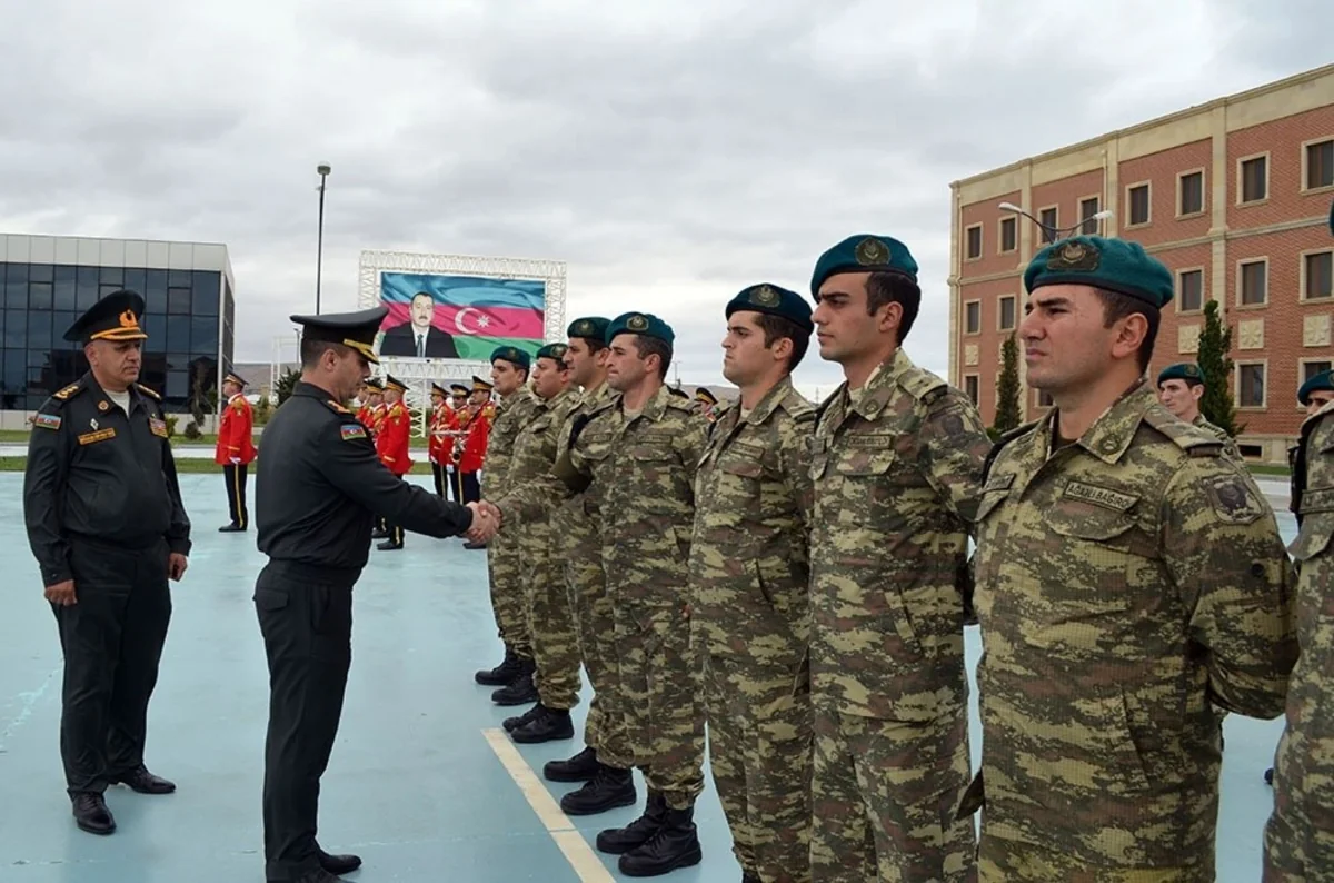 Azərbaycan hərbçiləri Almaniyada təlimdən qayıdıb