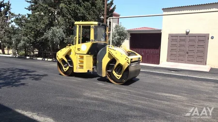 Bakının Məmmədəli Şərifli və Şirin Mirzəyev küçələri təmir olunur