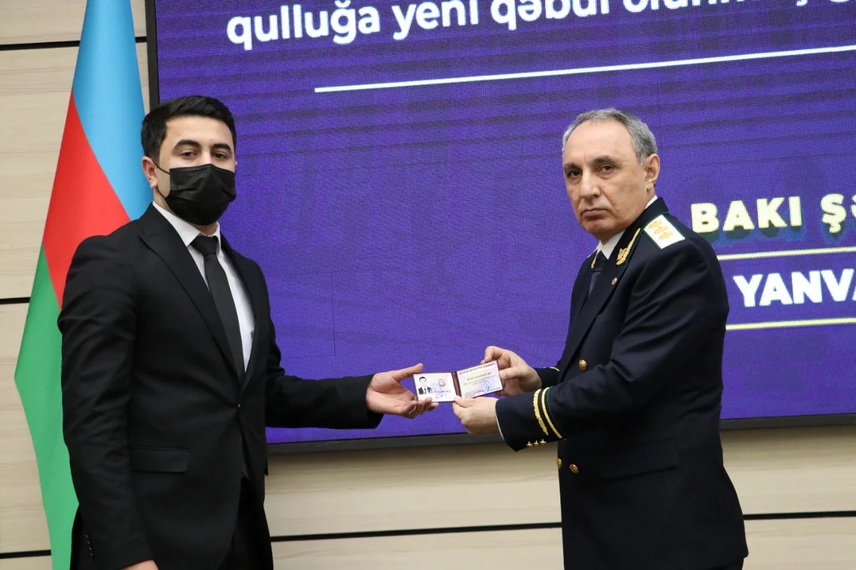 Baş Prokurorluqda gənc hüquqşünasların andiçmə mərasimi keçirilib