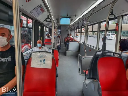 Bakı Nəqliyyat Agentliyi tibbi maskadan istifadə ilə bağlı əlavə tədbirlər görür