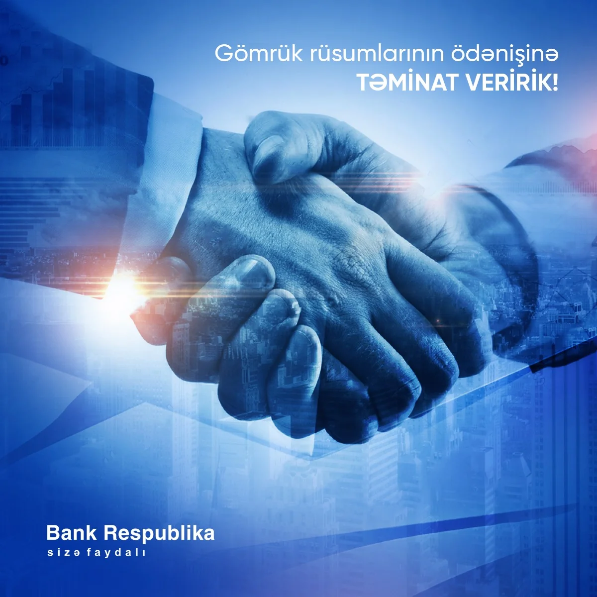 “Bank Respublika” sərfəli şərtlərlə zəmanət məktubları təklif edir