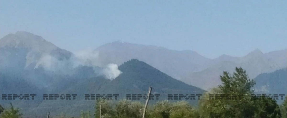 Fire breaks out in Shahdag National Park