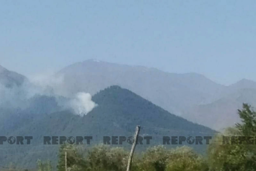 Fire breaks out in Shahdag National Park