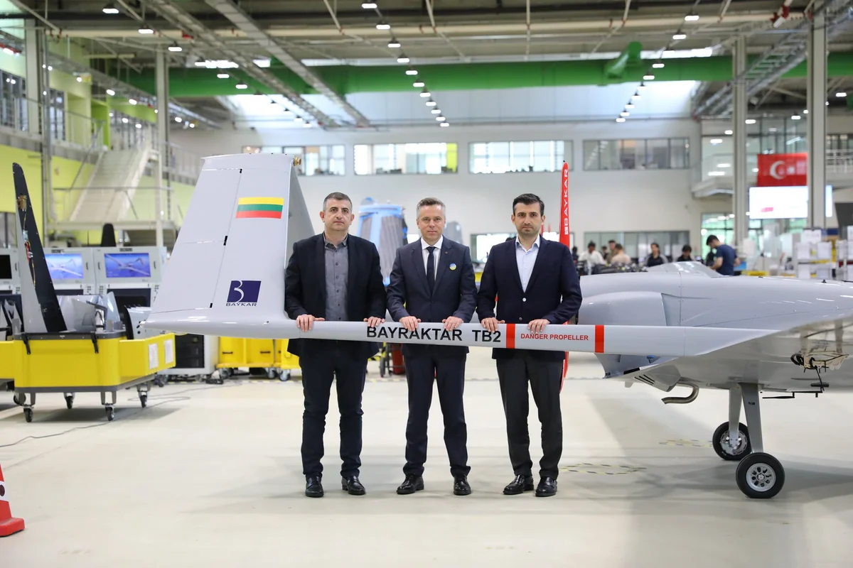 Turkiye donates Bayraktar TB2 to Lithuania to help Ukraine