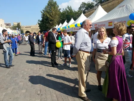 Bakıda “Avropa şəhərciyi”nin açılışı olub - FOTO