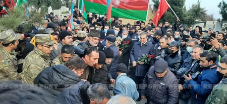 Şəhid Natiq Əliyev Gəncədə dəfn edilib