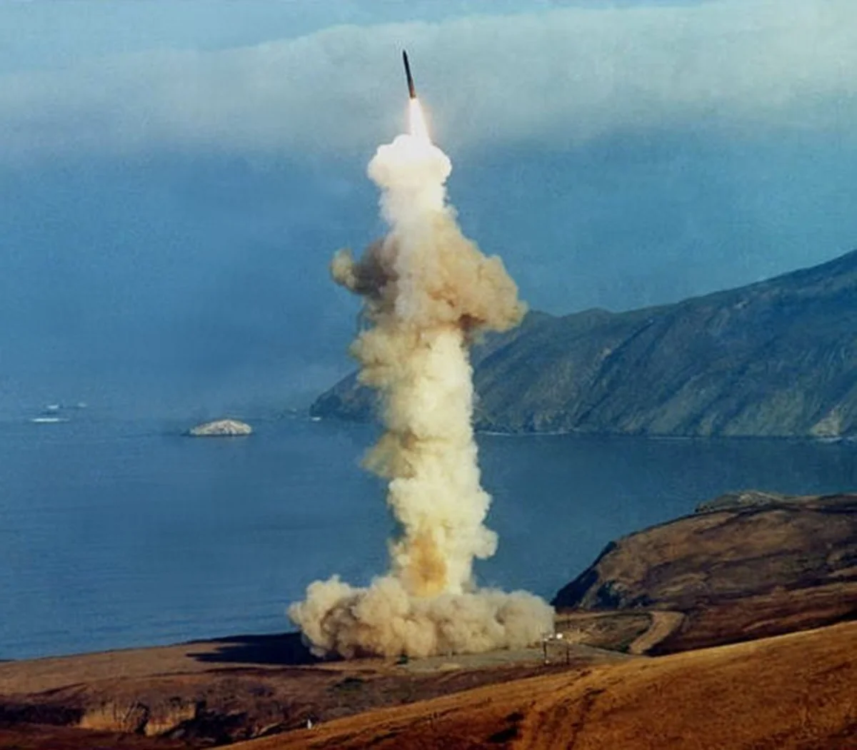 US conducts test launch of Minuteman 3 intercontinental ballistic missile