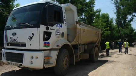 Azəravtoyol daha bir avtomobil yolunun təmirinə başlayıb