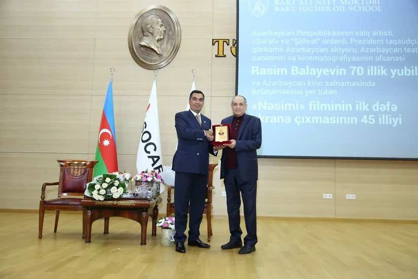 Baku Higher Oil School celebrates 70th anniversary of People’s Artist Rasim Balayev