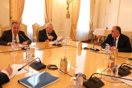 Foreign Ministers of Russia, Azerbaijan and Armenia meet with OSCE Minsk GROUP co-chairs
