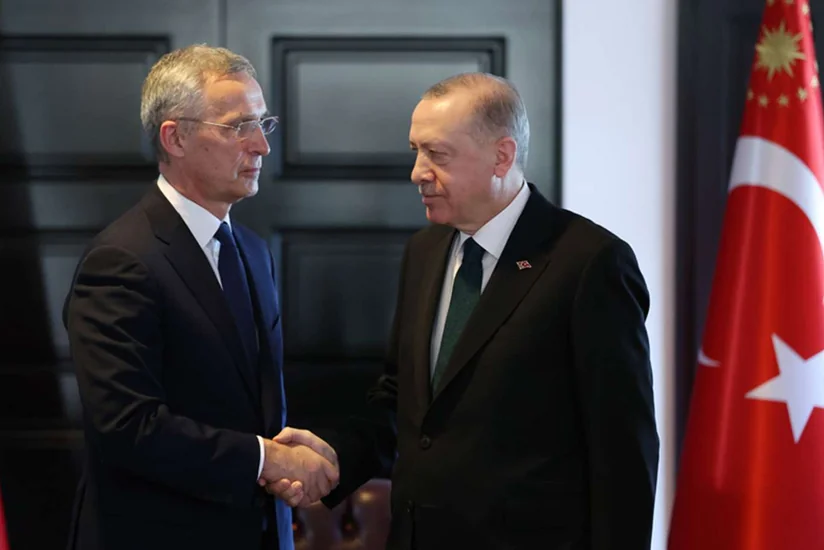 Ərdoğan və NATO Baş katibi arasında telefon danışığı olub