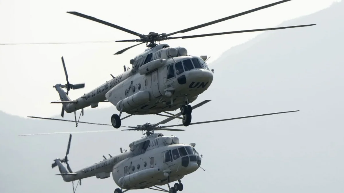Somalidə BMT-nin helikopterinə hücum zamanı bir neçə ukraynalı girov götürülüb