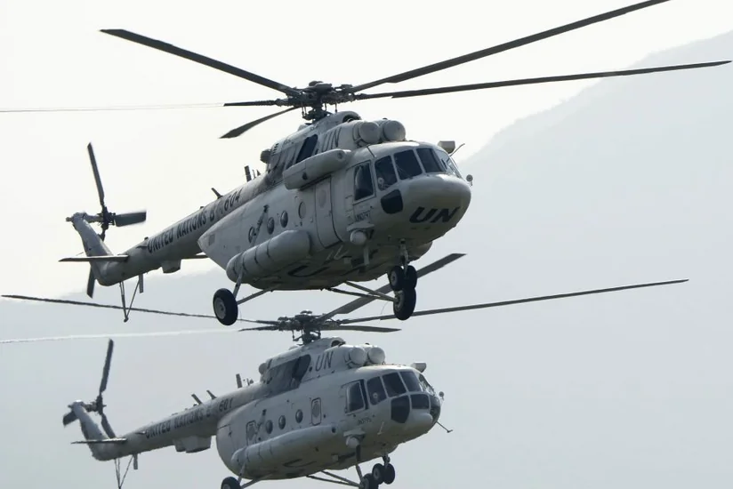 Somalidə BMT-nin helikopterinə hücum zamanı bir neçə ukraynalı girov götürülüb