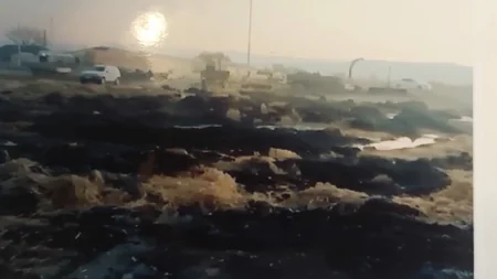 Şəmkirdə yanğın törətməkdə şübhəli bilinən şəxs saxlanılıb