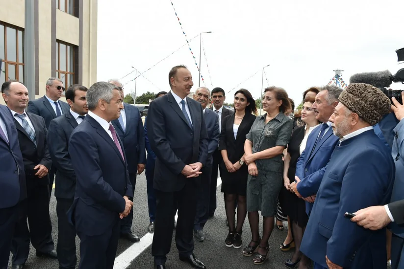 Президент Азербайджана: Жители Нардарана всегда были привержены государственности