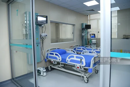 Mərkəzi Neftçilər Xəstəxanasının Anesteziologiya, reanimasiya və intensiv terapiya şöbəsi əsaslı təmir olunub