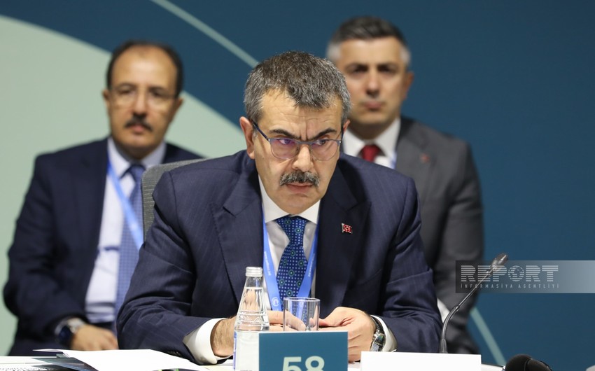Türkiyəli nazir: Yaşıl iqtisadiyyata keçidi dəstəkləyən təhsil strategiyaları üzərində iş aparılır