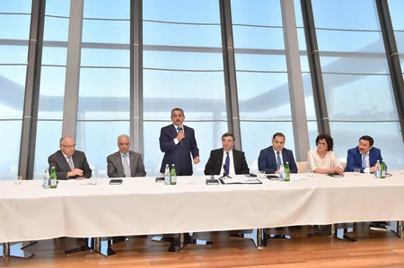 Azərsuda Su Təsərrüfatı və Meliorasiya İşçiləri Günü qeyd edilib