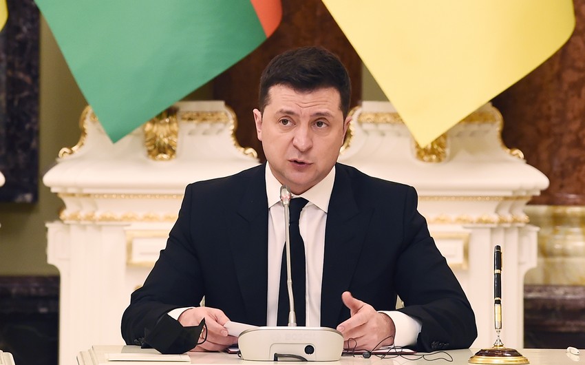 Zelenski: Ukrayna, Azərbaycan, Gürcüstan və Moldova arasında nəqliyyat dəhlizi yaradıla bilər