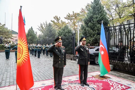 Azerbaijan and Kyrgyzstan ink military cooperation plan