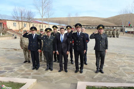 Hərbi Prokurorluq Ulu Öndərin 100 illiyi ilə bağlı Gədəbəydə tədbir keçirib