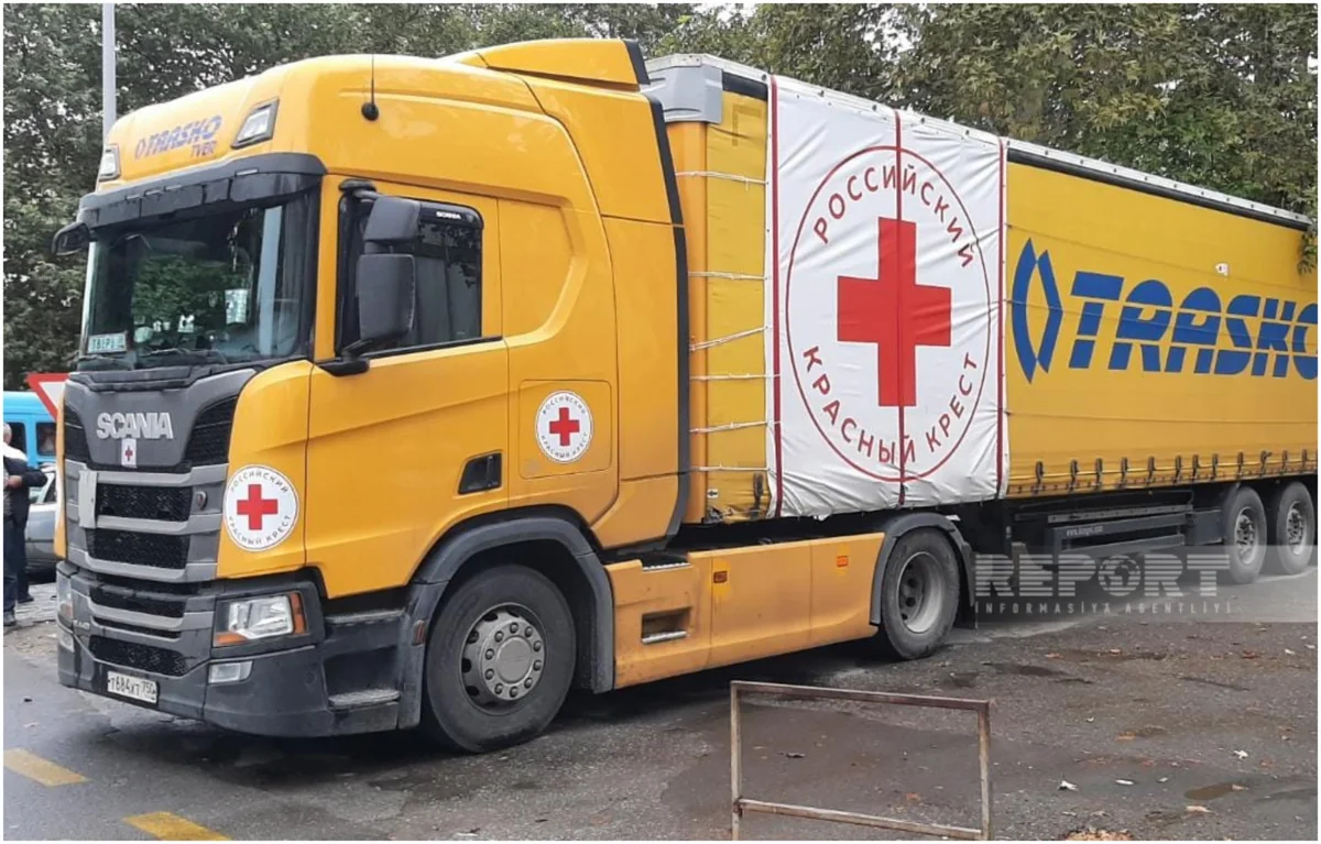 Rusiya Qızıl Xaç Cəmiyyətinin göndərdiyi yardım Bərdədə gözləməkdə davam edir - YENİLƏNİB