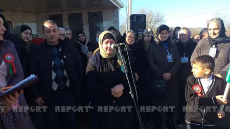 Şabranda şəhid bulağının açılışı olub