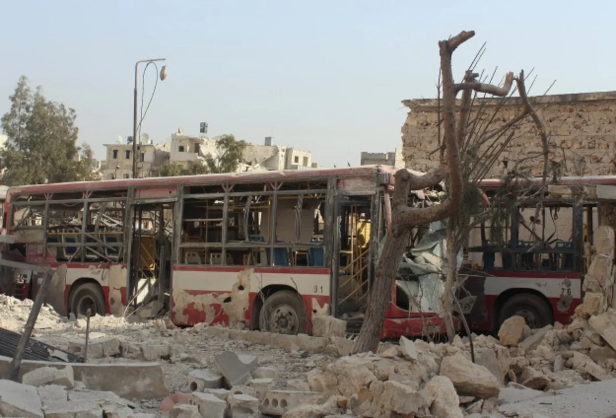 ​18 civilians killed in bus attack in Syria's Damascus