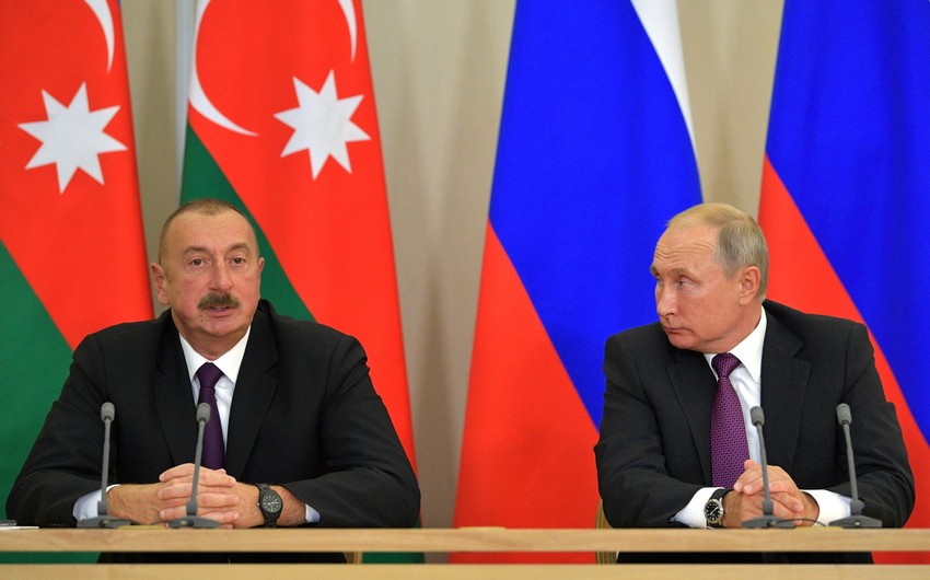 İlham Əliyev Rusiya Prezidentinə başsağlığı verib