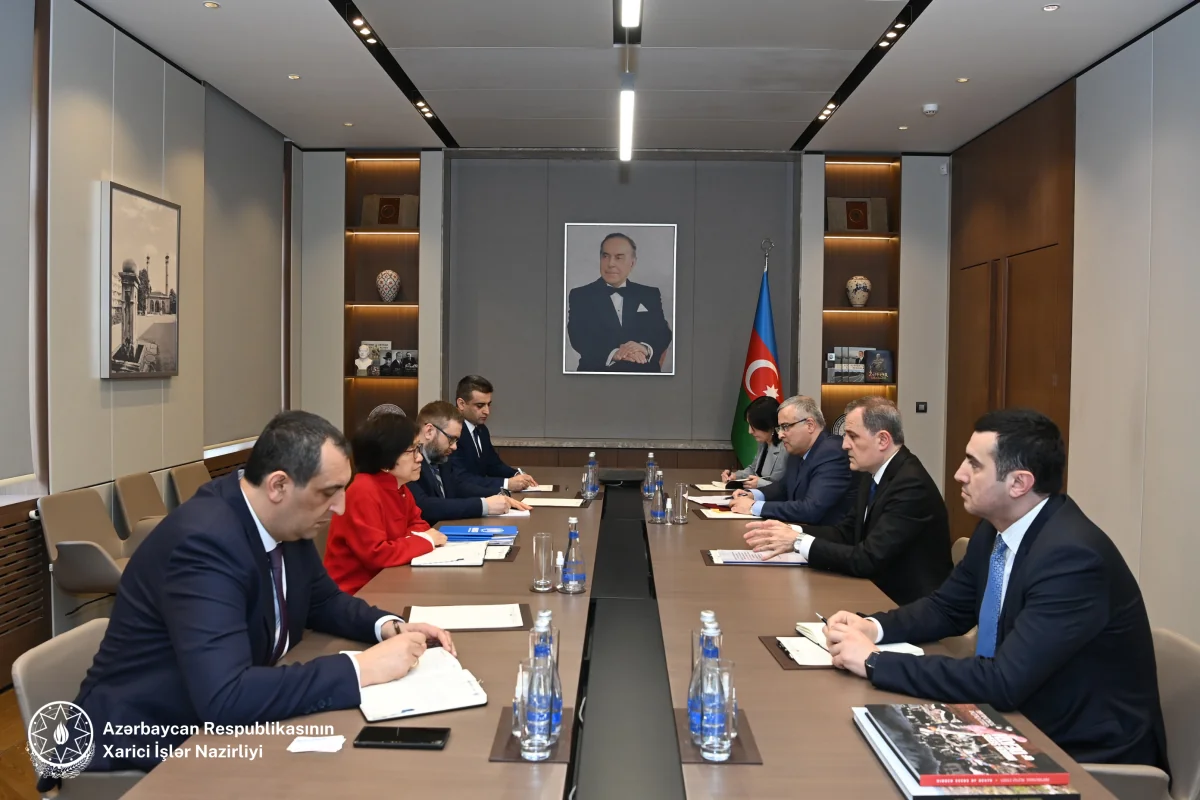 Ceyhun Bayramov BMT QAK-ın Azərbaycandakı yeni nümayəndəsi ilə görüşüb