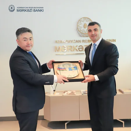 Azərbaycan Qazaxıstanla pul siyasətinin əməliyyat çərçivəsinin təkmilləşdirilməsini müzakirə edib