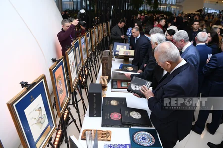 Heydər Əliyev Mərkəzində “Özbəkistanın mədəni irsi dünya külliyyatında” kitabının təqdimatı olub